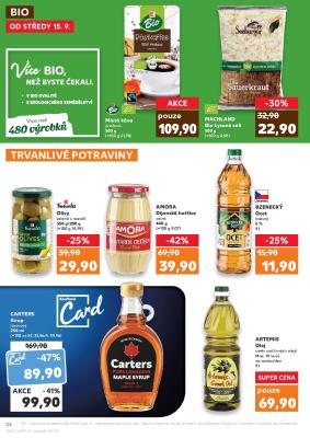 akční leták Kaufland 15.9.2021-21.9.2021