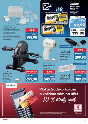 akční leták Kaufland 15.9.2021-21.9.2021