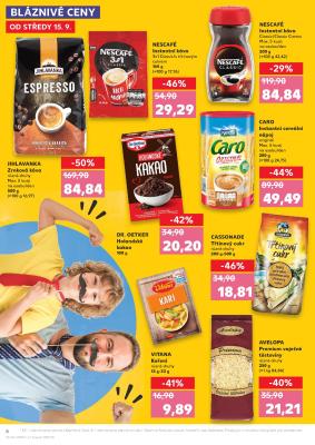 akční leták Kaufland 15.9.2021-21.9.2021