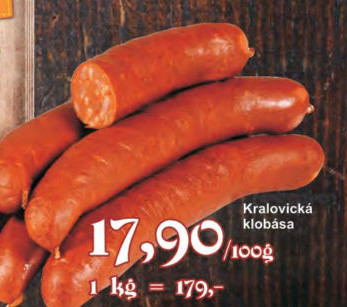 Klobása Kralovická