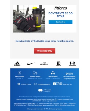 akční leták Sportisimo 12.9.2021-17.9.2021