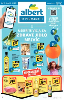 akční leták Albert 15.9.2021-21.9.2021