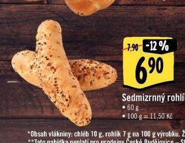 Sedmizrnný rohlík**