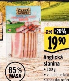 Anglická slanina Česká Chuť