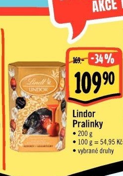 Bonboniéra Pralinky Lindor Lindt