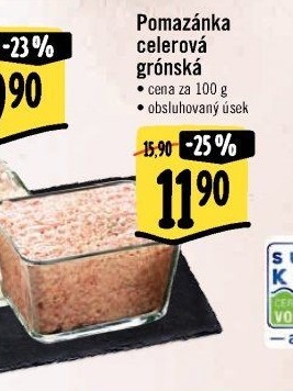 Celerová pomazánka - grónská