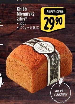 Chléb Mlynářský žitný Albert