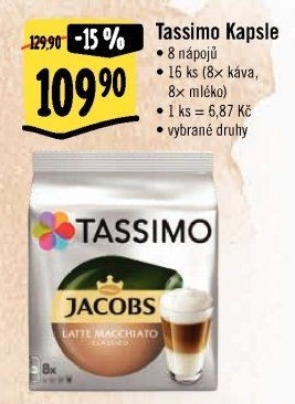 Kapsle Tassimo Jacobs