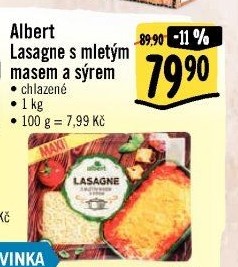 Lasagne Bolognese Albert