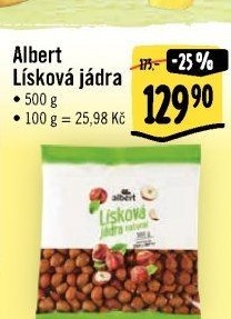 Lískové ořechy Albert
