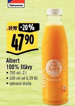 Šťáva Púre Albert