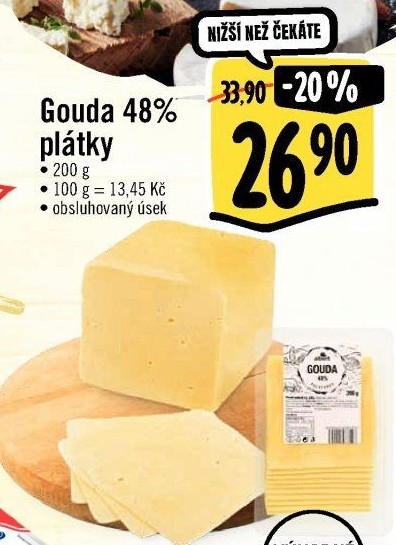 Sýr Gouda 48% Albert