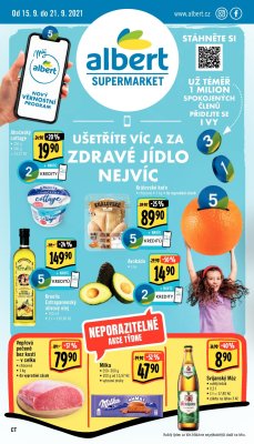 akční leták Albert 15.9.2021-21.9.2021