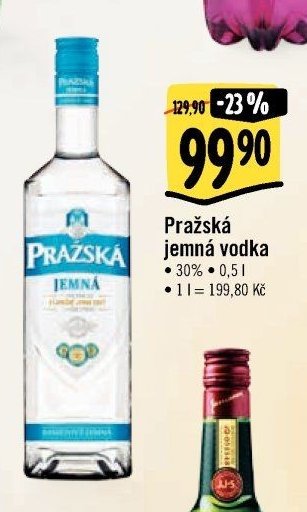 Pražská jemná vodka