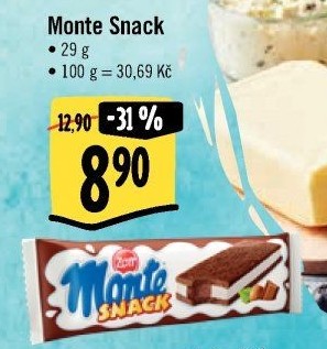Dezert mléčný Monte Snack Zott