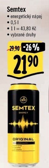 Energetický nápoj Semtex