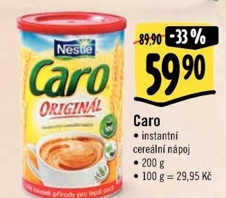 Nápoj instantní obilninový Caro Nestlé