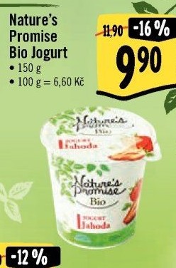 Ochucený jogurt bio Nature'