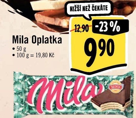 Oplatky Mila Sedita