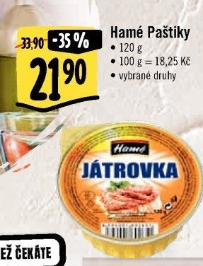 Paštika Májka Hamé