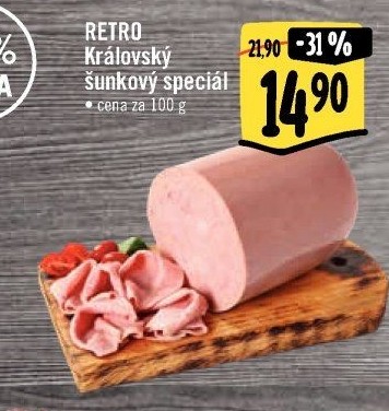 Salám šunkový královský speciál Albert Retro