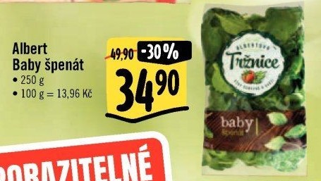 Špenát baby Albert