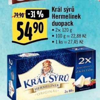 Sýr Hermelín Král sýrů