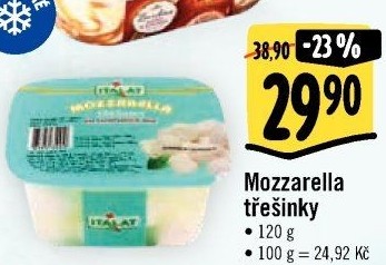 Sýr Mozzarella třešinky Italat