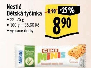 Tyčinka cereální Nestlé