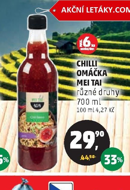Chilli omáčka Mei Tai 700 ml