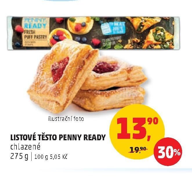 Listové těsto Penny Ready