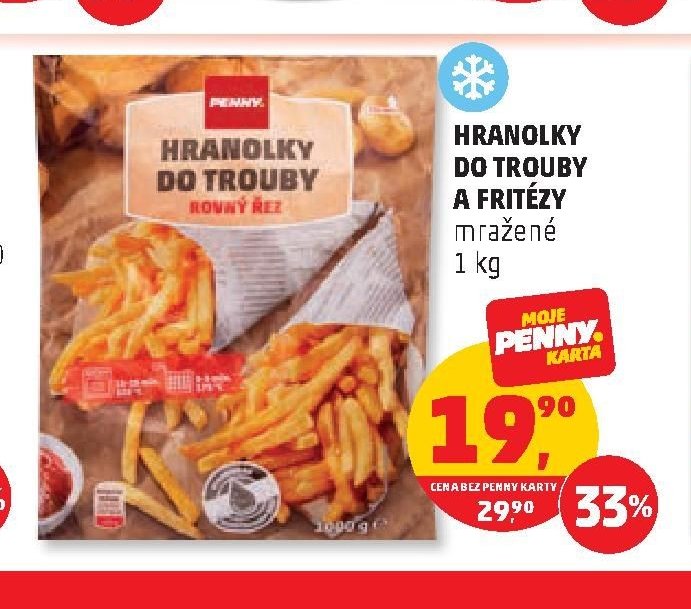 Hranolky do trouby a fritézy