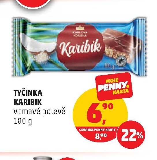 TYČINKA KARIBIK v tmavé polevě