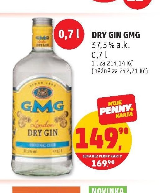 DRY GIN GMG