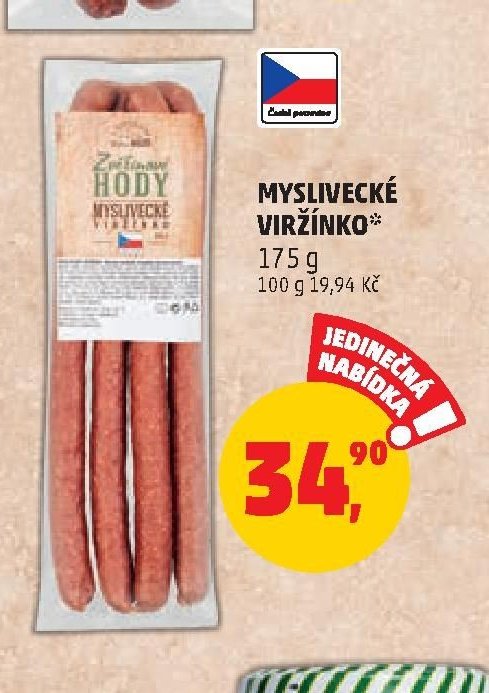 MYSLIVECKÉ VIRŽINKO*