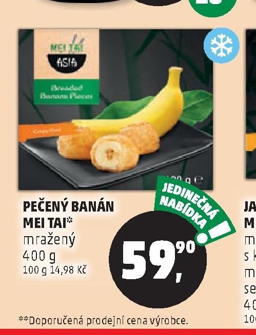PEČENÝ BANÁN MEI TAI