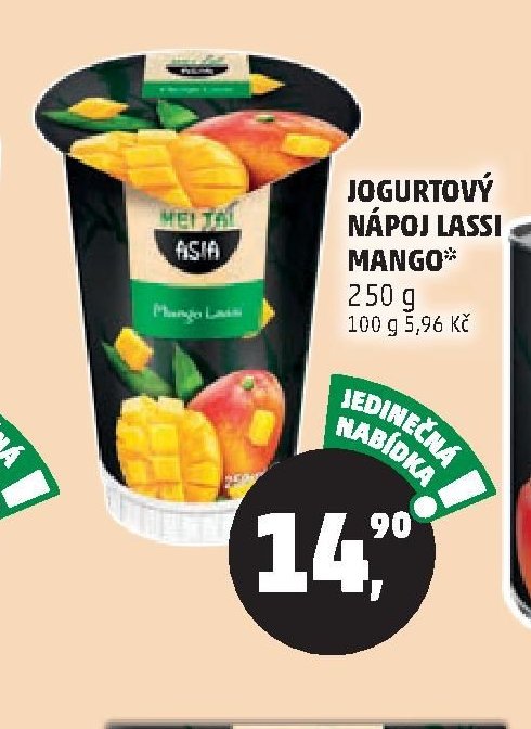 JOGURTOVÝ NÁPOJ LASSI MANGO
