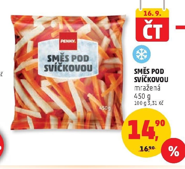 Směs pod svíčkovou mražená