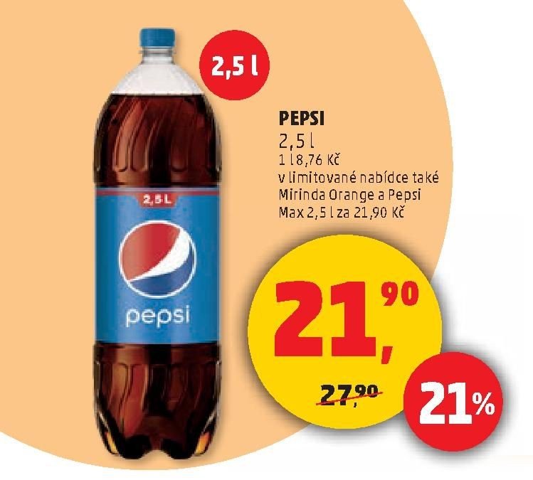 Pepsi 2,5 l