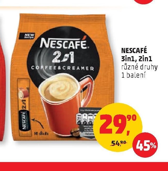 Nescafé 2v1 1 balení