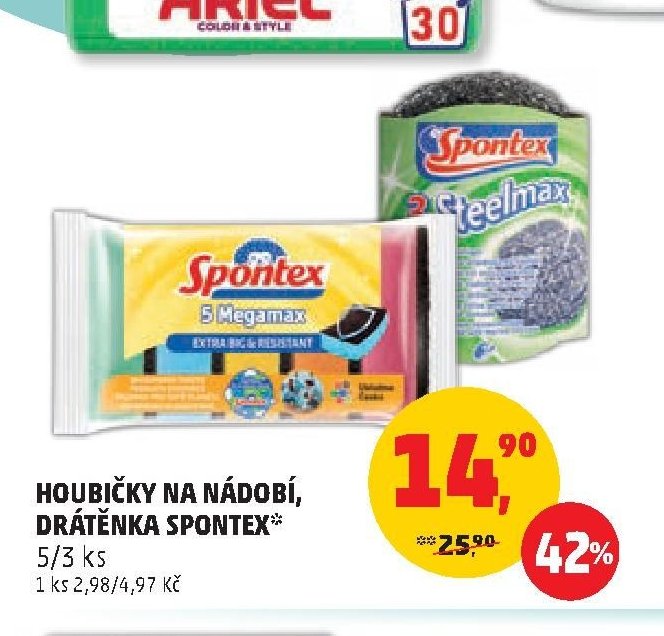 HOUBIČKY NA NÁDOBÍ, DRÁTĚNKA SPONTEX