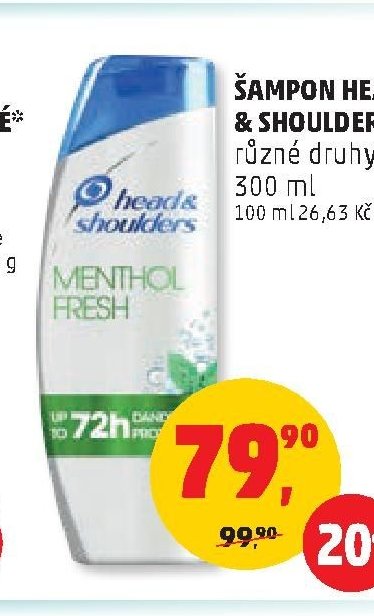 ŠAMPON HEAD & SHOULDERS