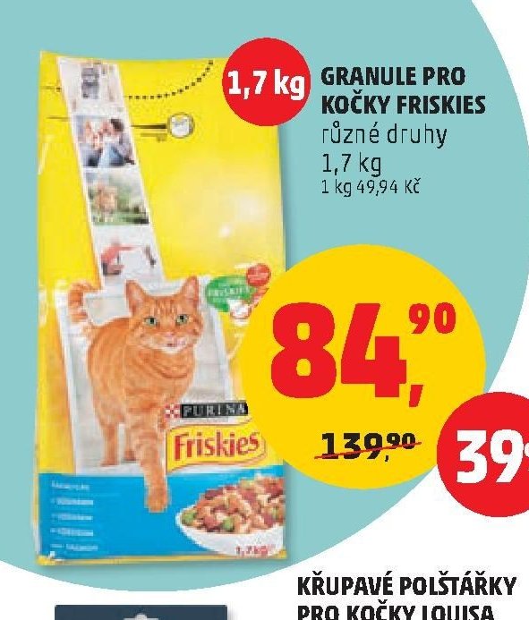 GRANULE PRO KOČKY FRISKIES
