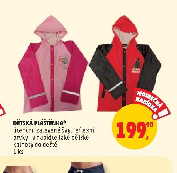 Dětská pláštěnka*