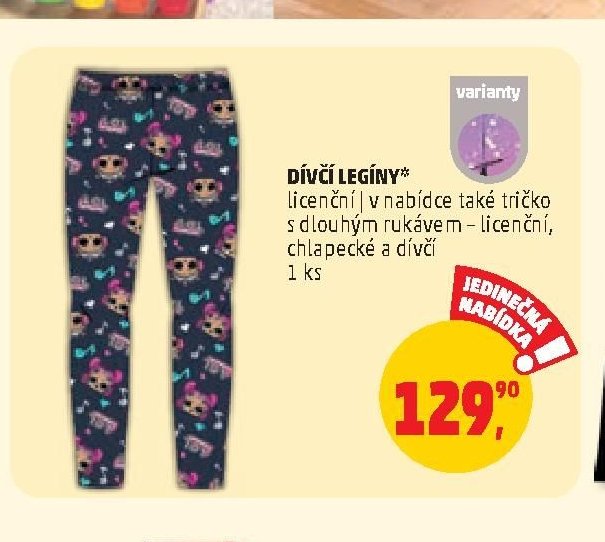 Dívčí legíny*