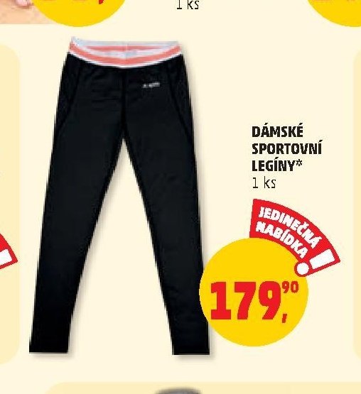 Dámské sportovní legíny*