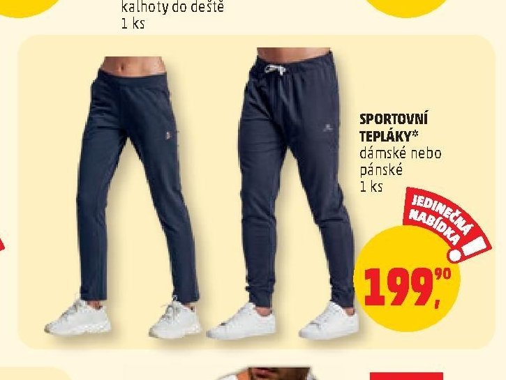 Sportovní tepláky*