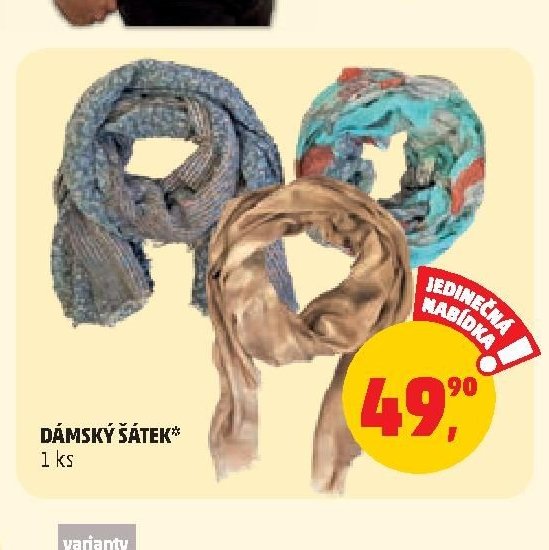 Dámský šátek*