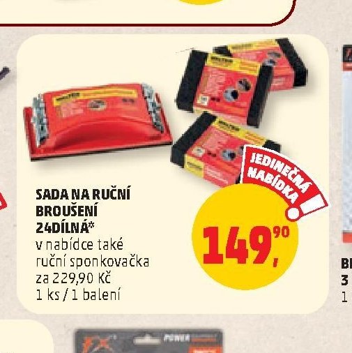 SADA NA RUČNÍ BROUŠENÍ 24DÍLNÁ