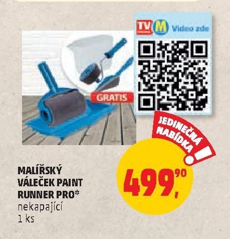 MALÍŘSKÝ VÁLEČEK PAINT RUNNER PRO